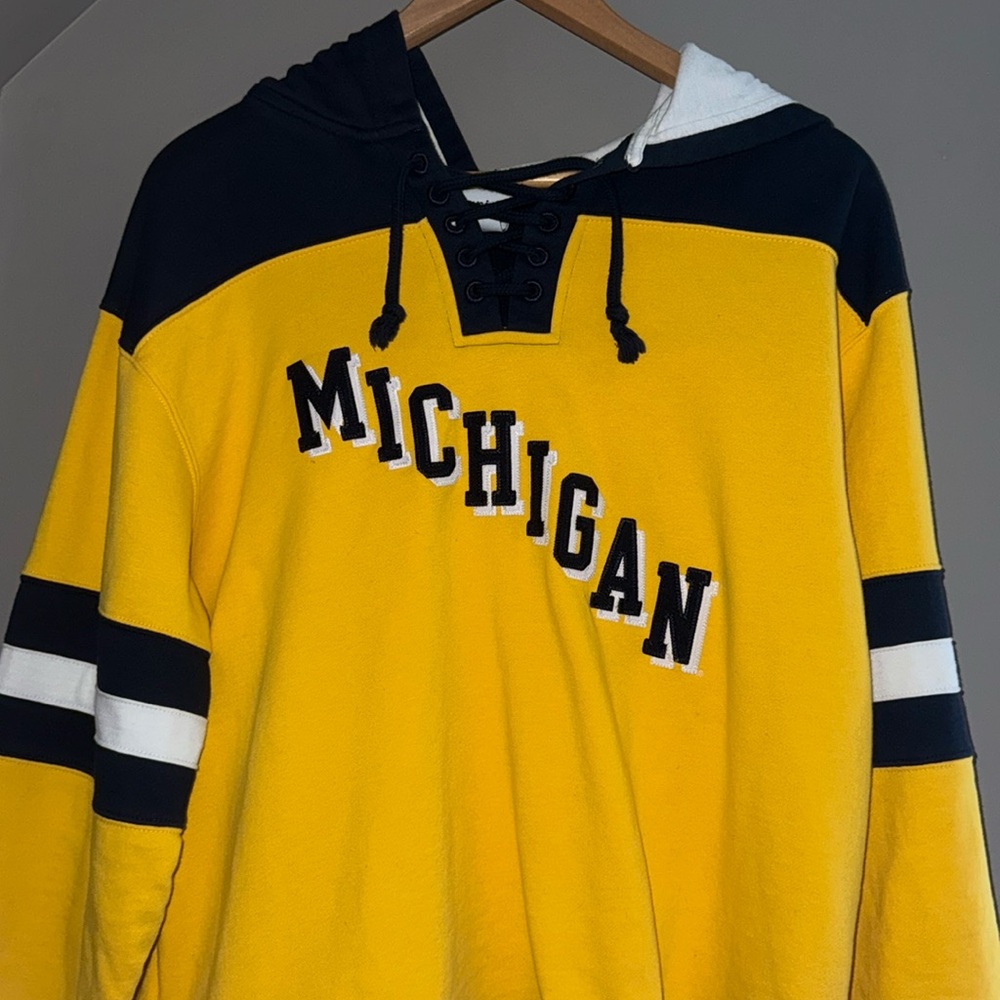 Champion Michigan Wolverines Hockey Hoodie
